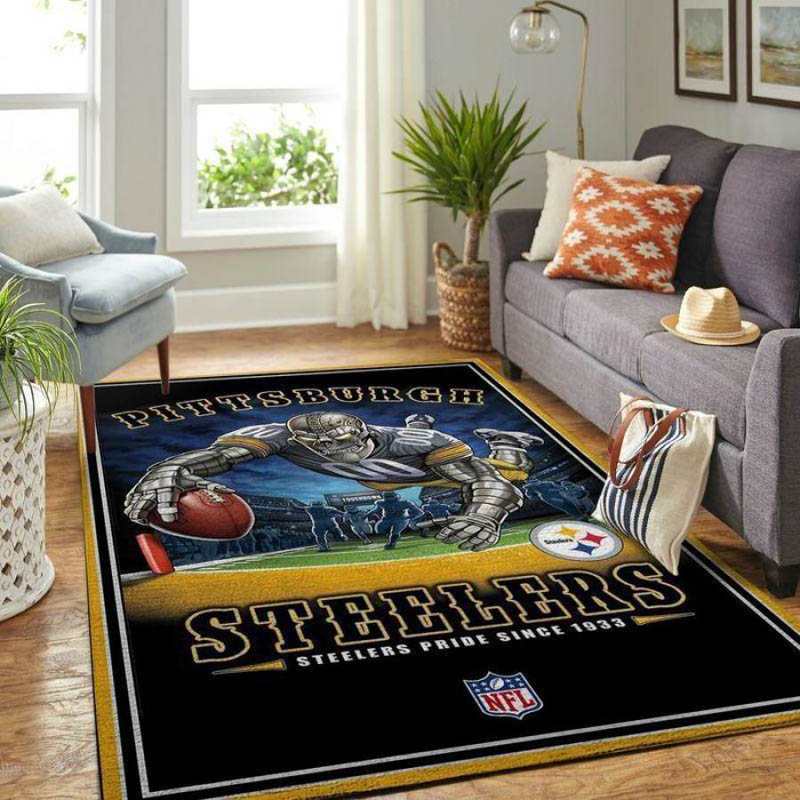 Pittsburgh Steelers Rug Pittsburgh Steelers Carpet Living Room Area Rug Outdoor Rug