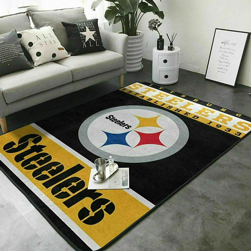 Pittsburgh Steelers Rug Pittsburgh Steelers Carpet Living Room Rug Outdoor Rug