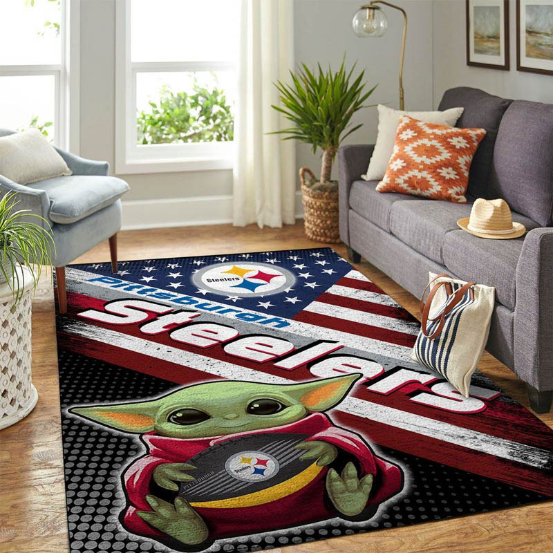 Pittsburgh Steelers Rug Pittsburgh Steelers Carpet Living Room Rug Outdoor Rug