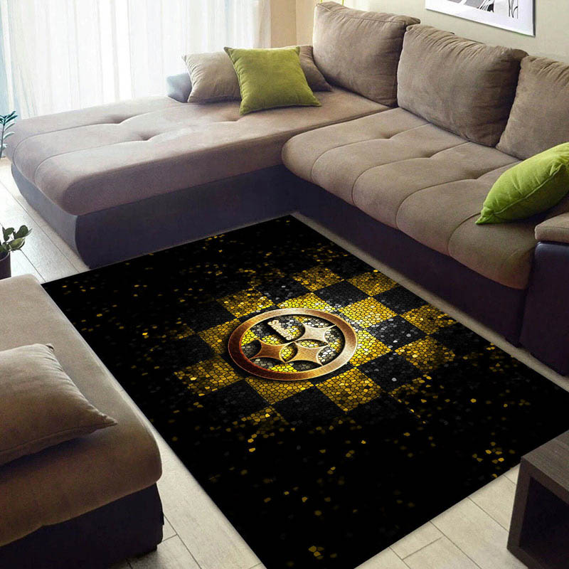 Pittsburgh Steelers Rug Pittsburgh Steelers Carpet Living Room Rug Outdoor Rug