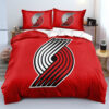 portland trail blazers bed set quilt set quilts bedroom bedding set v17