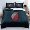 portland trail blazers bed set quilt sets quilt bedroom bedding set v15