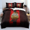 portland trail blazers bedding set quilt sets quilt bedroom bedding sets v19