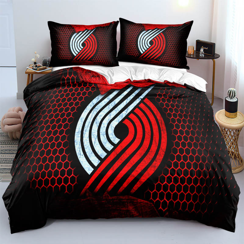 Portland Trail Blazers Bedding Sets Quilt Set Quilts Bedroom Bedding Set