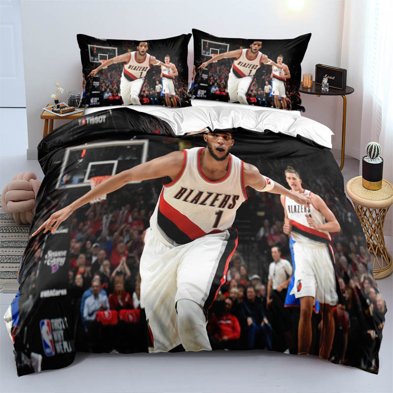 Portland Trail Blazers Bedding Sets Quilt Sets Quilt Bedroom Bedding Set