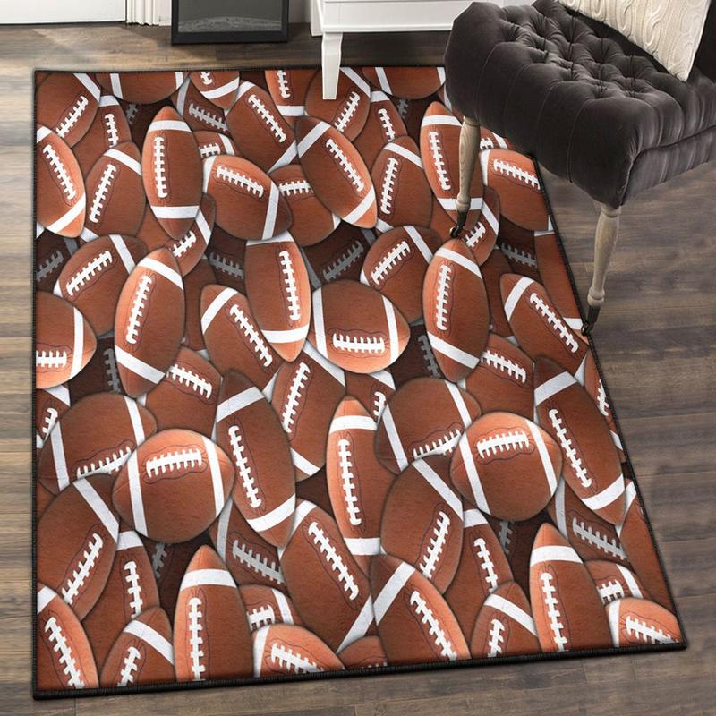 Rugby Rug American Football Large Living Room Rugs Football Rug Home Decor