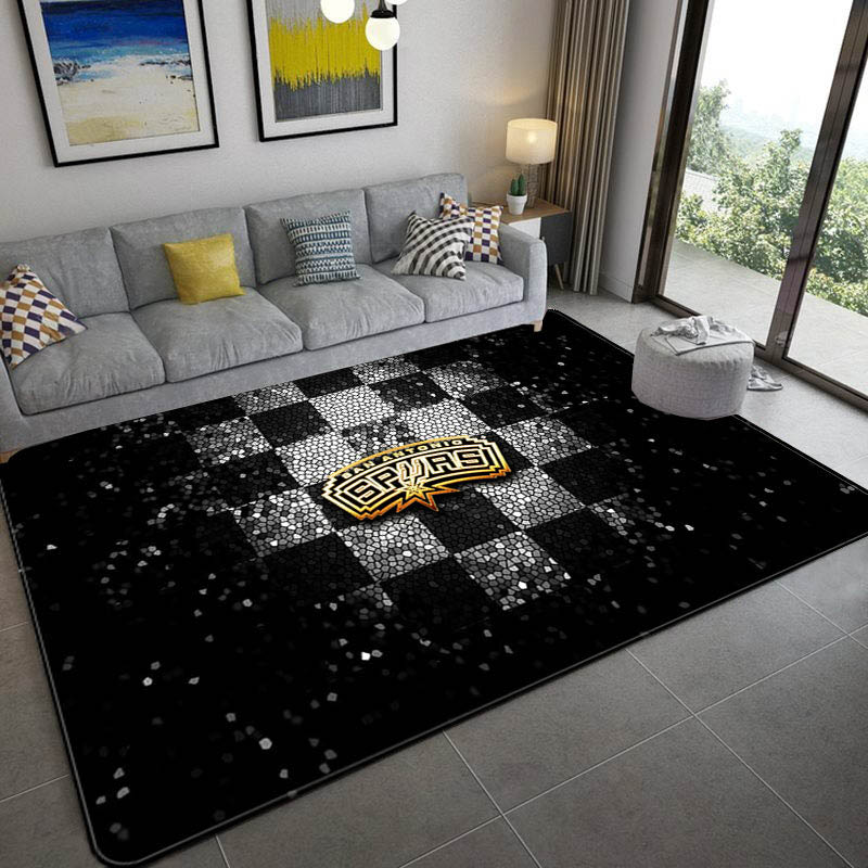 San Antonio Spurs Area Rug San Antonio Spurs Carpet Bathroom Rug Indoor Rugs