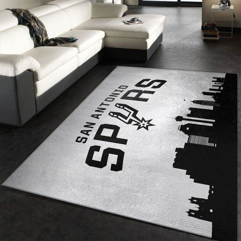 San Antonio Spurs Area Rug San Antonio Spurs Carpet Bathroom Rug Outdoor Rug
