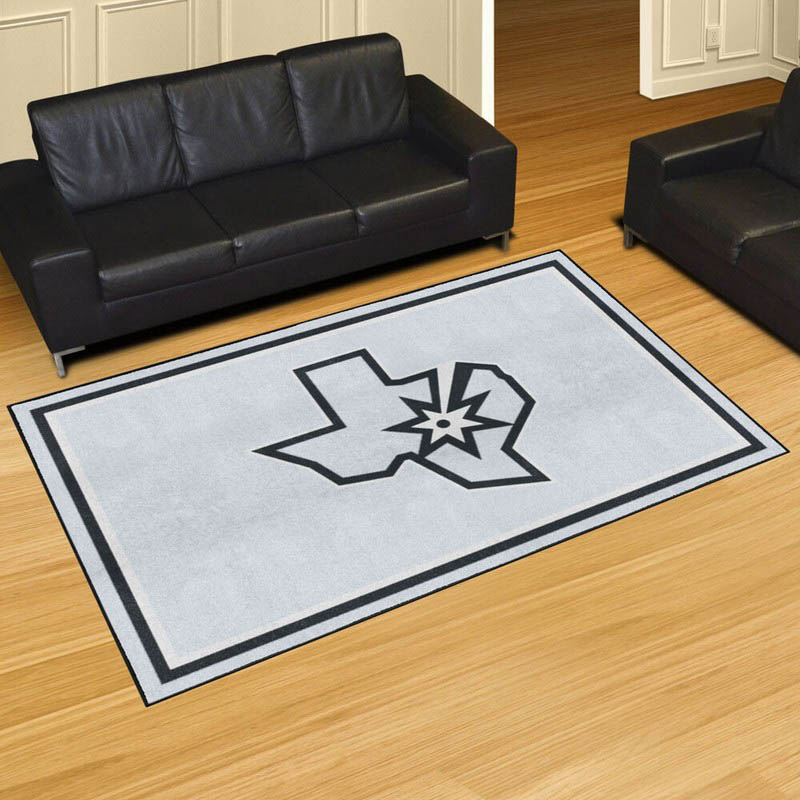San Antonio Spurs Area Rug San Antonio Spurs Carpet Dining Room Rug Indoor Rug