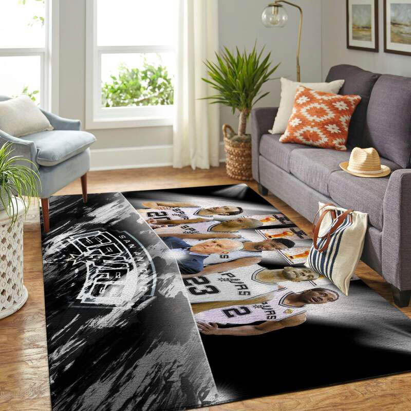San Antonio Spurs Area Rug San Antonio Spurs Carpet Living Room Rug Indoor Outdoor Rugs
