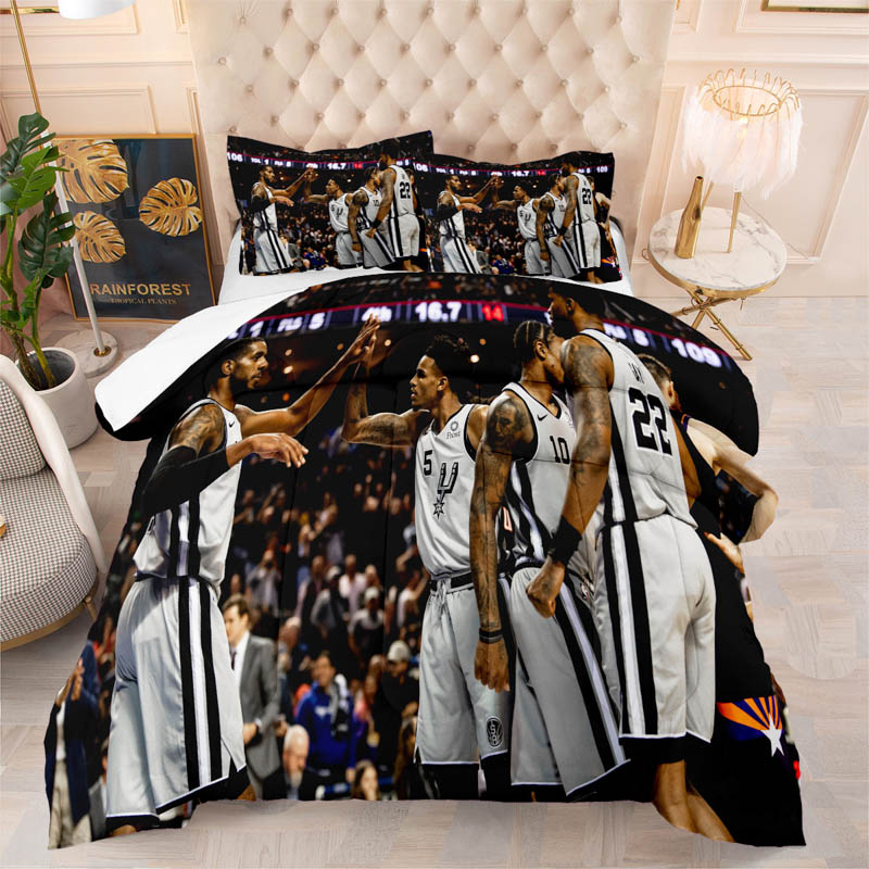 San Antonio Spurs Bed Set Quilt Set Quilt Bedroom Bedding Set