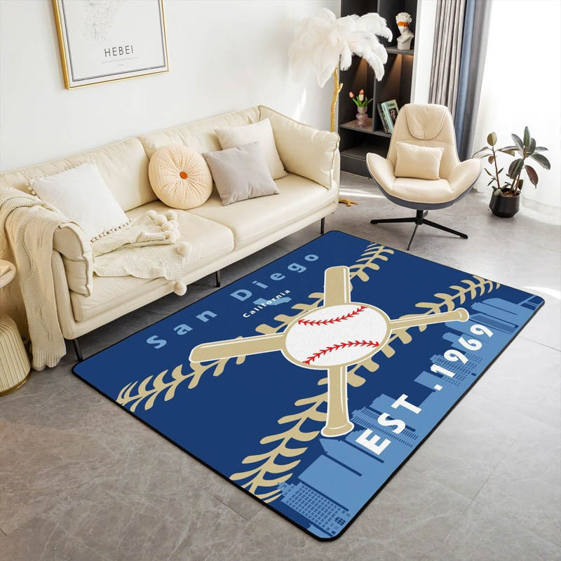 San Diego Padres Area Rug San Diego Padres Carpet Kitchen Rug Outdoor Rugs