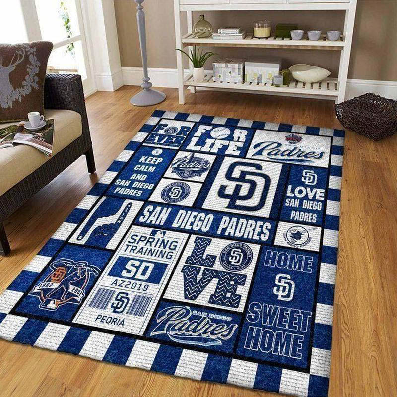 San Diego Padres Rug San Diego Padres Carpet Bedroom Rug Indoor Outdoor Rug
