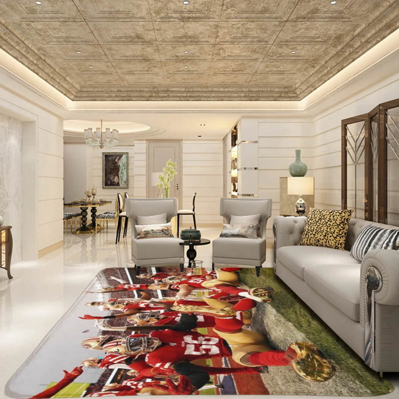 San Francisco 49ers Area Rug San Francisco 49ers Carpet Bathroom Rug Outdoor Rug