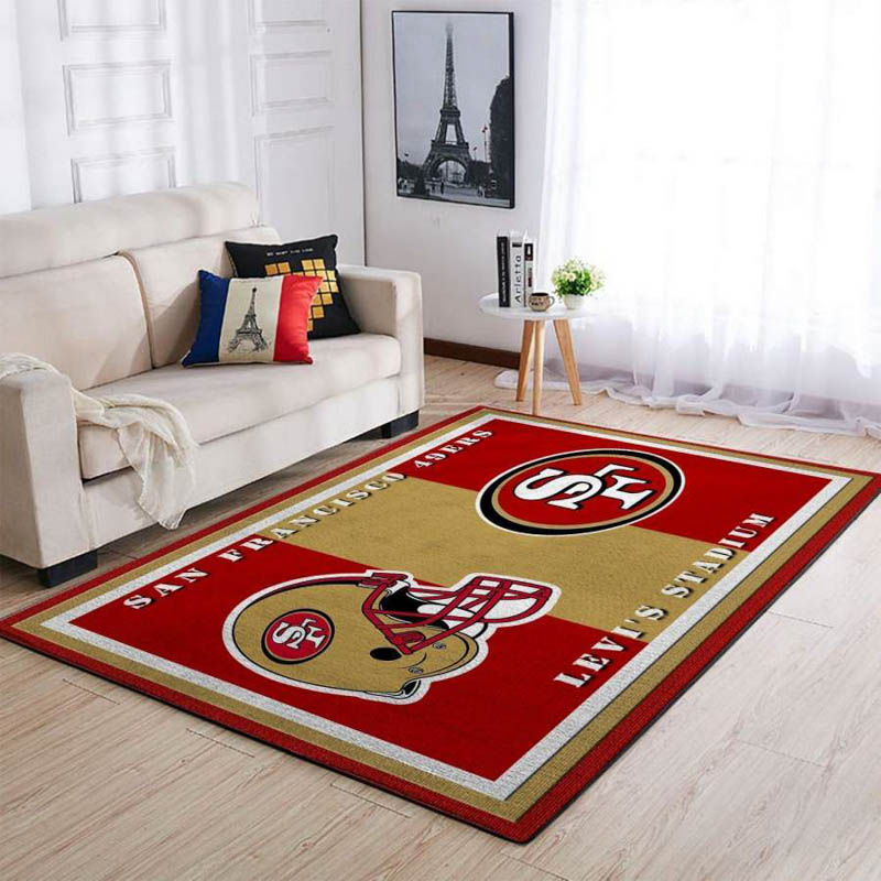 San Francisco 49ers Area Rug San Francisco 49ers Carpet Bedroom Area Rug Indoor Outdoor Rug