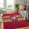 san francisco 49ers area rug san francisco 49ers carpet dining room rug indoor outdoor rugs v39