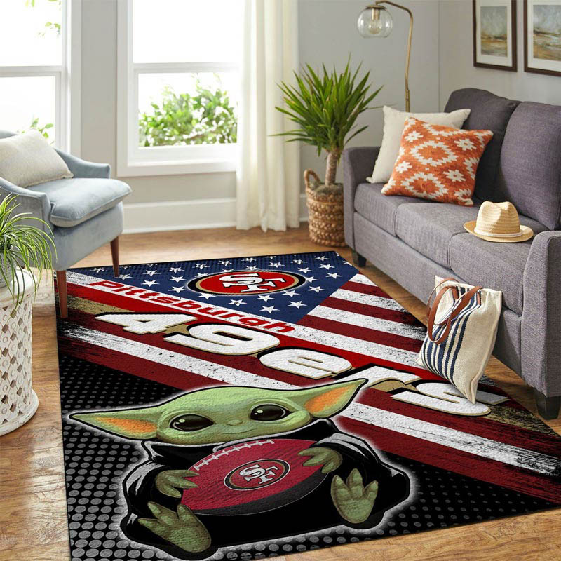 San Francisco 49ers Area Rug San Francisco 49ers Carpet Kitchen Rug Indoor Rugs