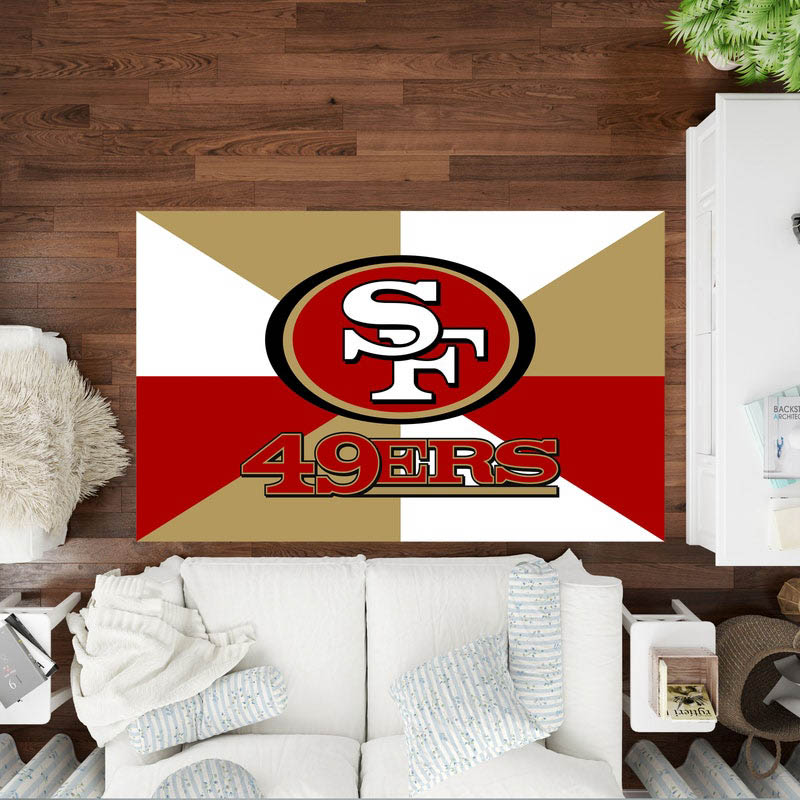 San Francisco 49ers Area Rug San Francisco 49ers Carpet Living Room Rug Indoor Rug