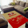 san francisco 49ers area rug san francisco 49ers carpet living room rug indoor rug v84 san francisco 49ers area rug san francisco 49ers carpet living room rug indoor rug v84