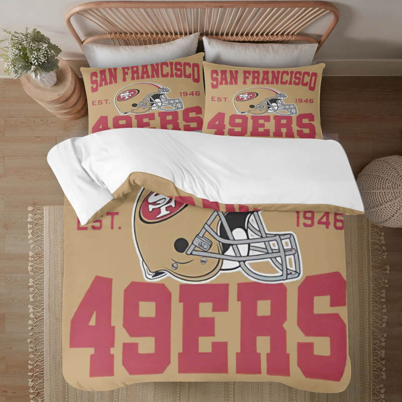 San Francisco 49ers Bed Set Quilt Sets Quilts Bedroom Bedding Sets