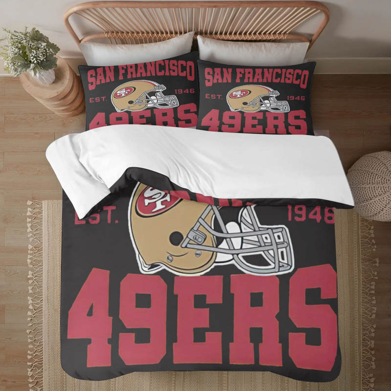 San Francisco 49ers Bed Sets Quilt Set Quilt Bedroom Bedding Set