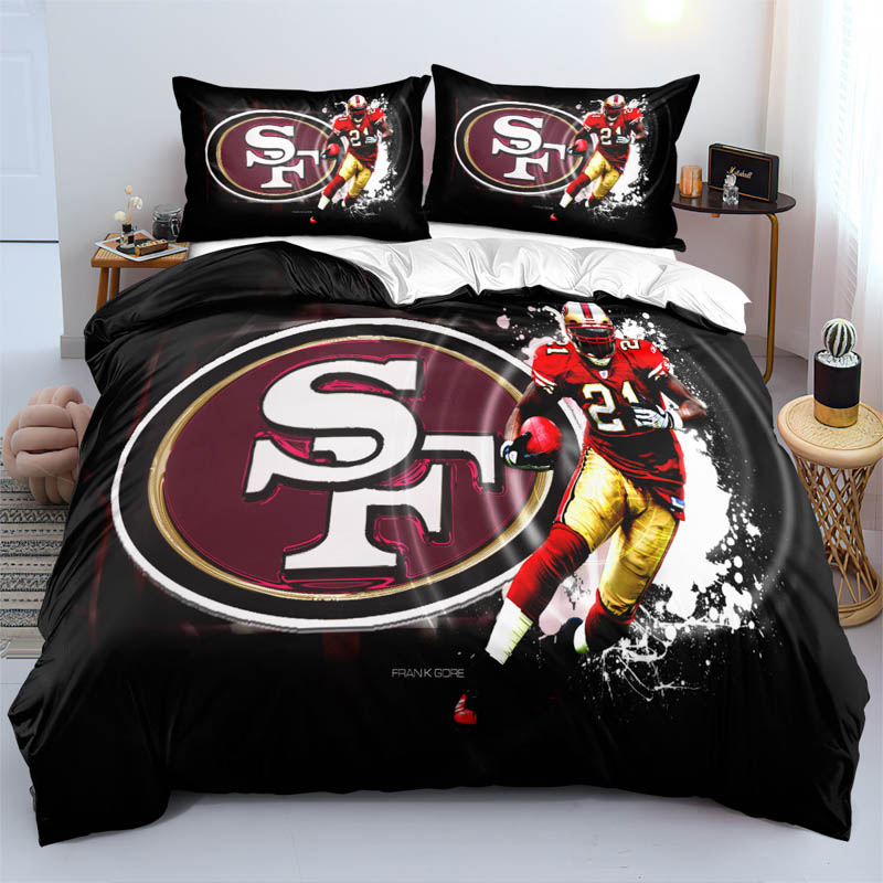San Francisco 49ers Bed Sets Quilt Sets Quilt Bedroom Bedding Set