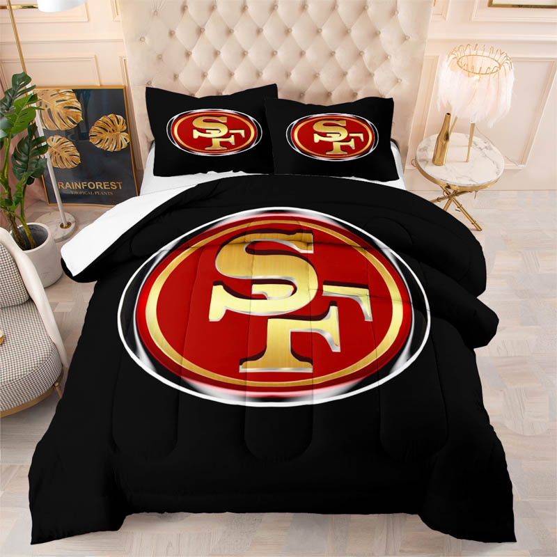 San Francisco 49ers Bed Sets Quilt Sets Quilt Bedroom Bedding Set