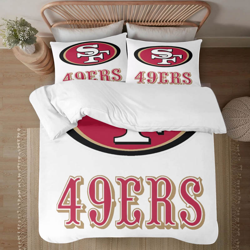 San Francisco 49ers Bedding Set Quilt Set Quilts Bedroom Bedding Set