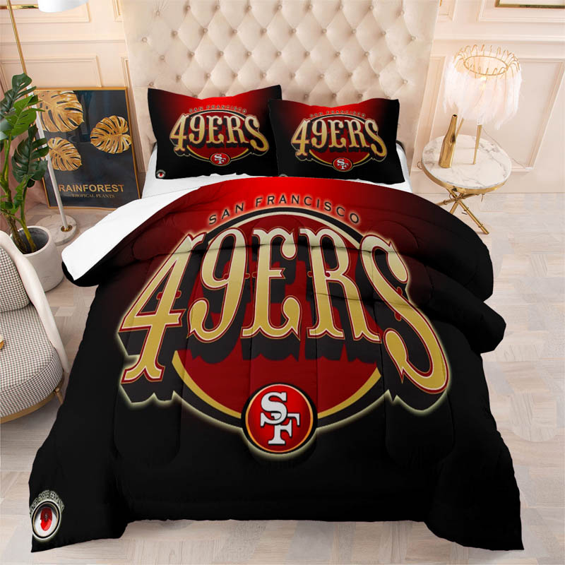 San Francisco 49ers Bedding Sets Quilt Set Quilt Bedroom Bedding Sets