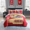 san francisco 49ers bedding sets quilt set quilts bedroom bedding set v24