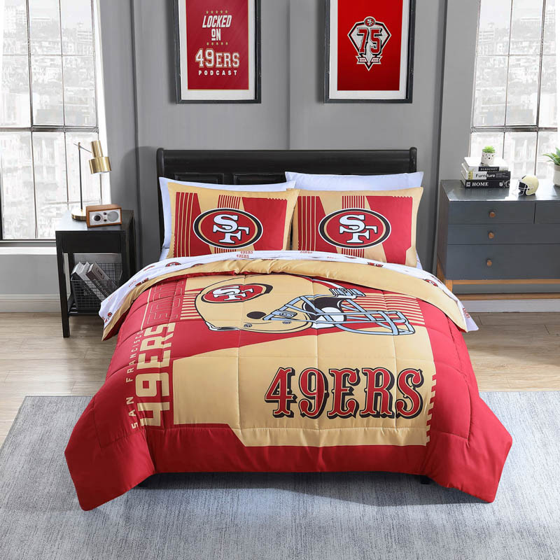 San Francisco 49ers Bedding Sets Quilt Set Quilts Bedroom Bedding Set