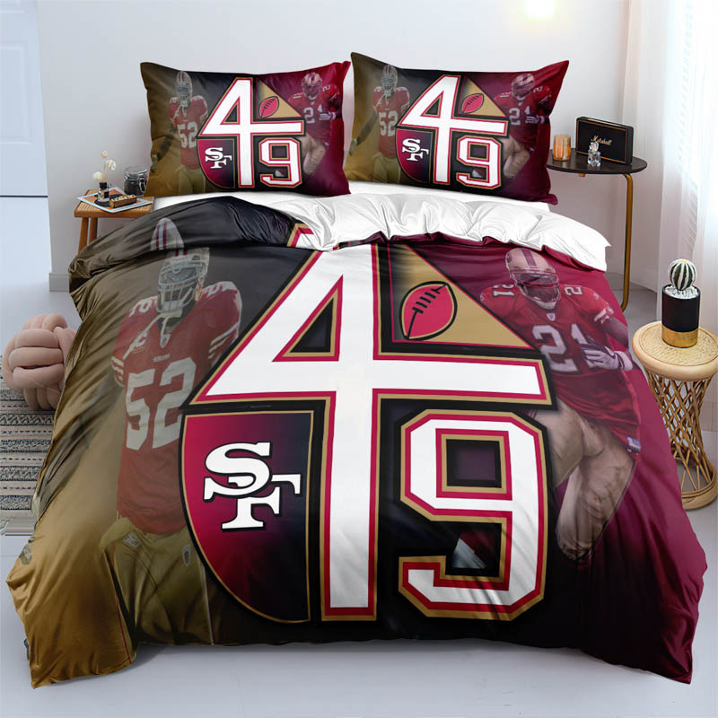 San Francisco 49ers Bedding Sets Quilt Sets Quilt Bedroom Bedding Set