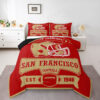 san francisco 49ers bedding sets quilt sets quilts bedroom bedding set v22