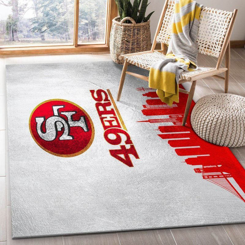 San Francisco 49ers Rug San Francisco 49ers Carpet Dining Room Rug Indoor Outdoor Rug