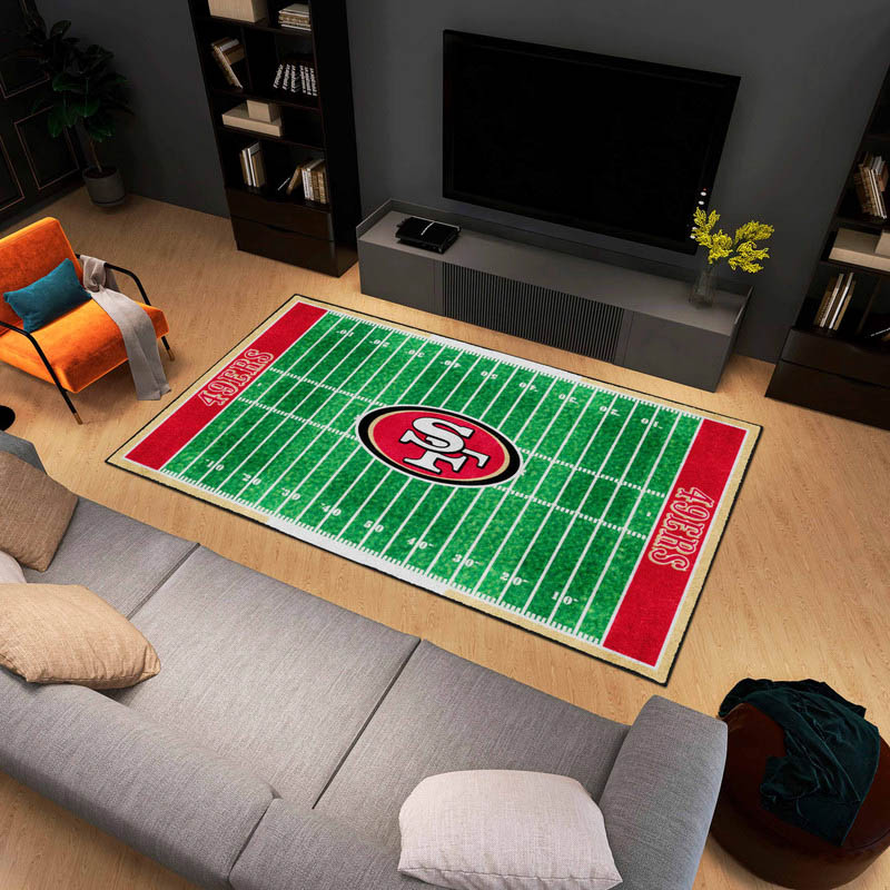 San Francisco 49ers Rug San Francisco 49ers Carpet Kitchen Rug Indoor Rug