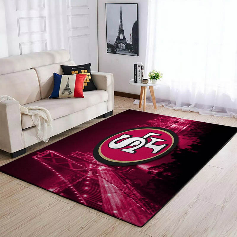 San Francisco 49ers Rug San Francisco 49ers Carpet Living Room Rug Indoor Rug