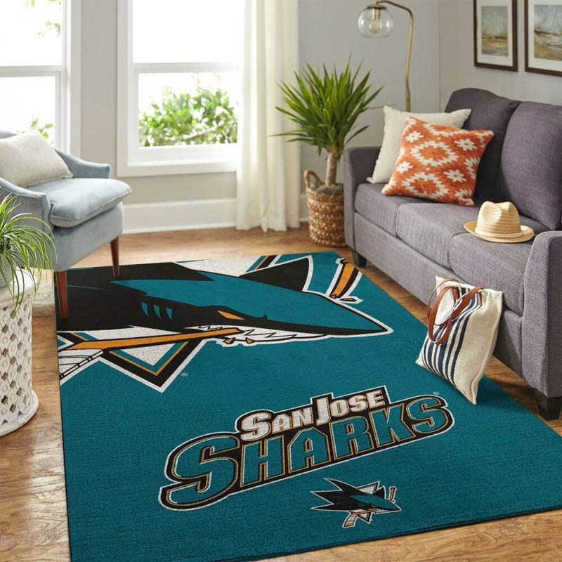 San Jose Sharks Area Rug San Jose Sharks Carpet Bathroom Rug Indoor Outdoor Rug