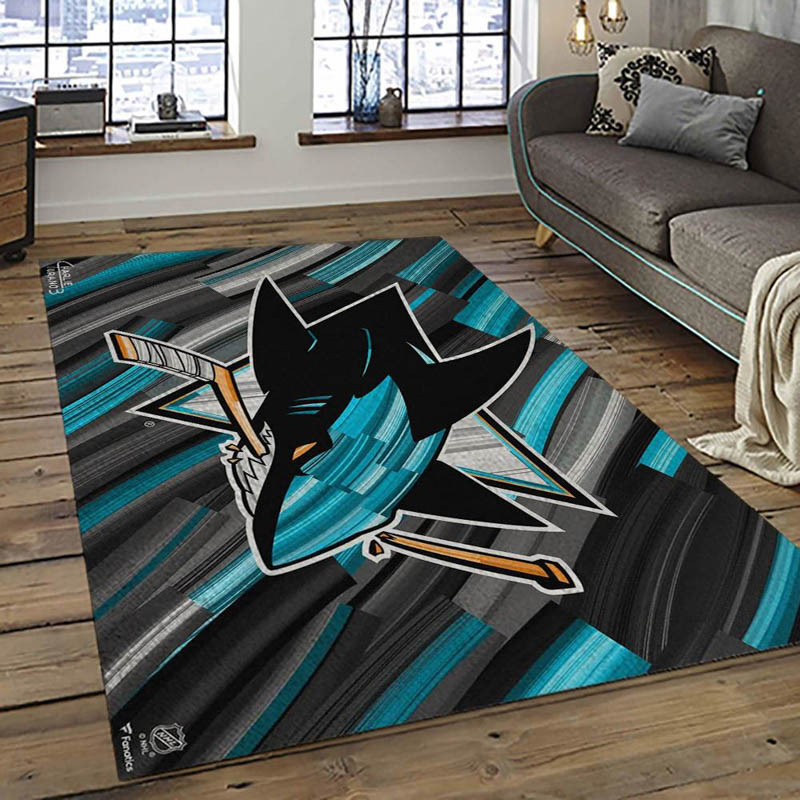 San Jose Sharks Area Rug San Jose Sharks Carpet Bathroom Rugs Outdoor Rugs
