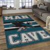 san jose sharks area rug san jose sharks carpet dining room rug indoor rug v3