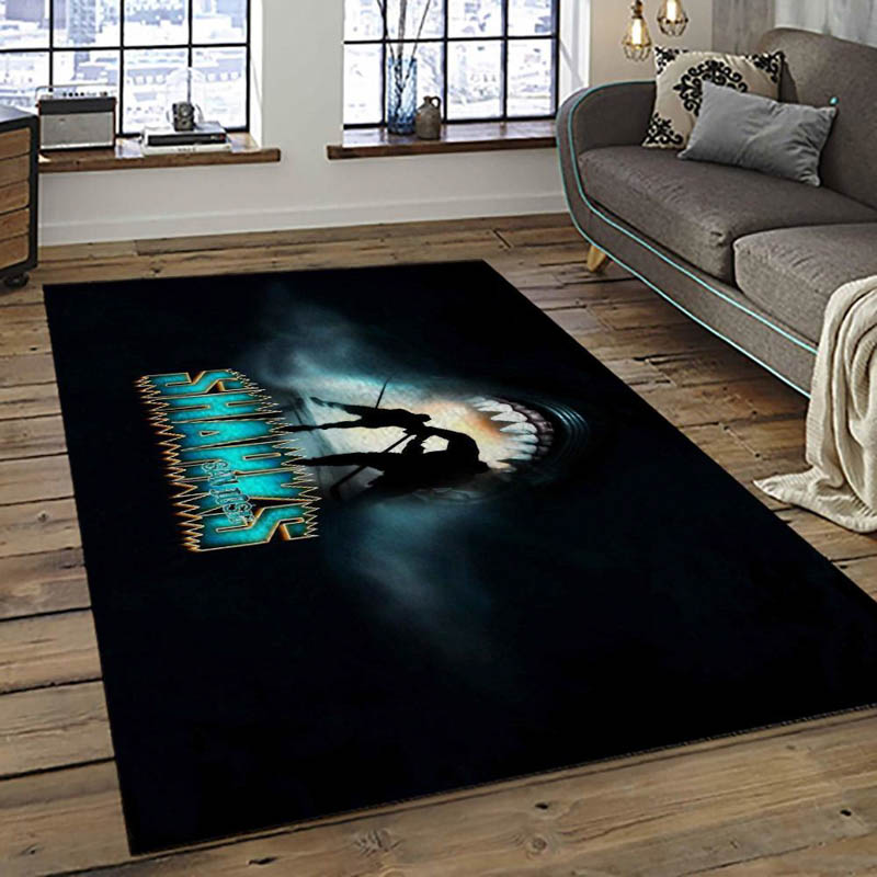San Jose Sharks Area Rug San Jose Sharks Carpet Dining Room Rug Outdoor Rugs
