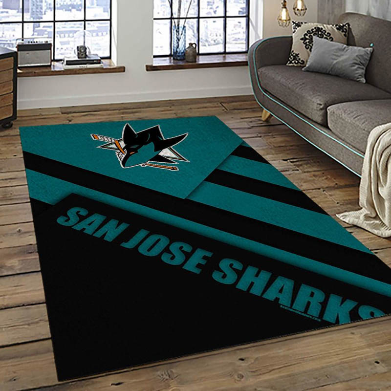 San Jose Sharks Area Rug San Jose Sharks Carpet Dining Room Rugs Outdoor Rugs