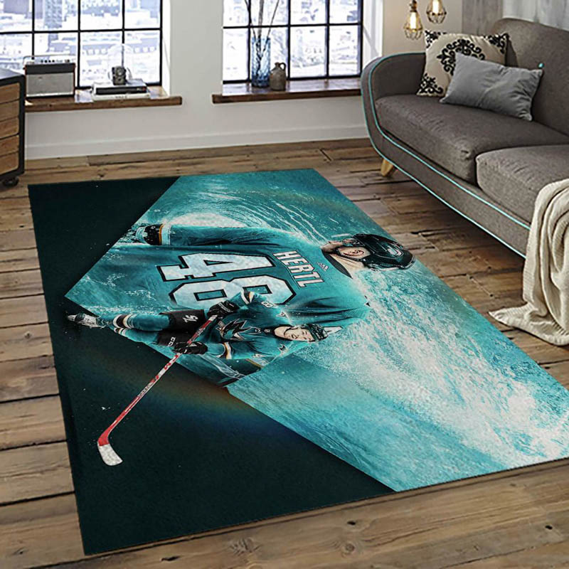 San Jose Sharks Area Rug San Jose Sharks Carpet Living Room Area Rug Indoor Outdoor Rugs