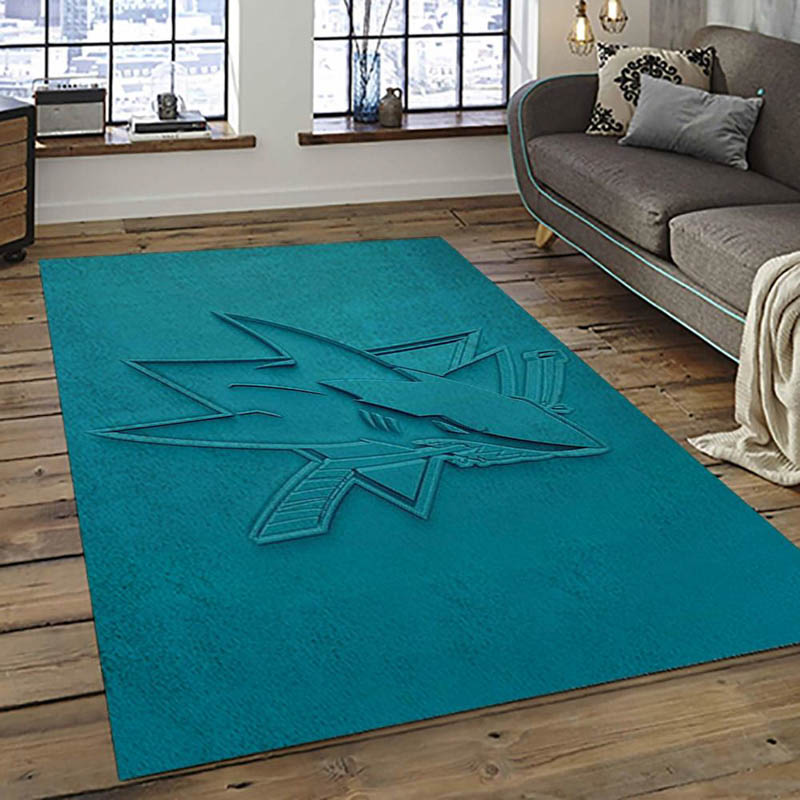 San Jose Sharks Area Rug San Jose Sharks Carpet Living Room Area Rug Indoor Outdoor Rugs