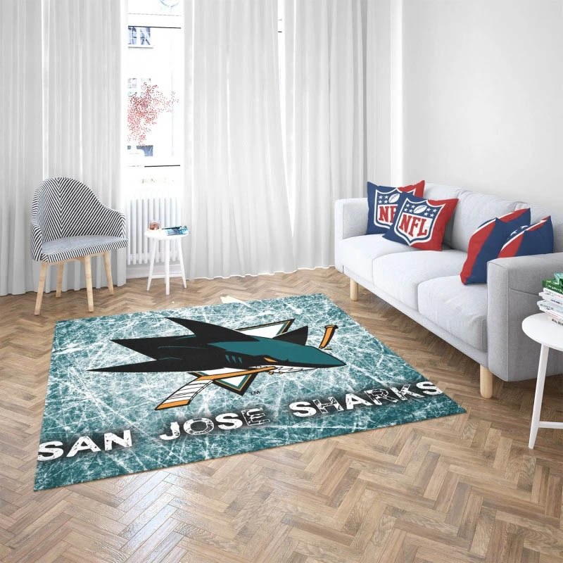 San Jose Sharks Area Rug San Jose Sharks Carpet Living Room Rug Indoor Outdoor Rugs