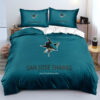 san jose sharks bed sets quilt sets quilts bedroom bedding sets v5