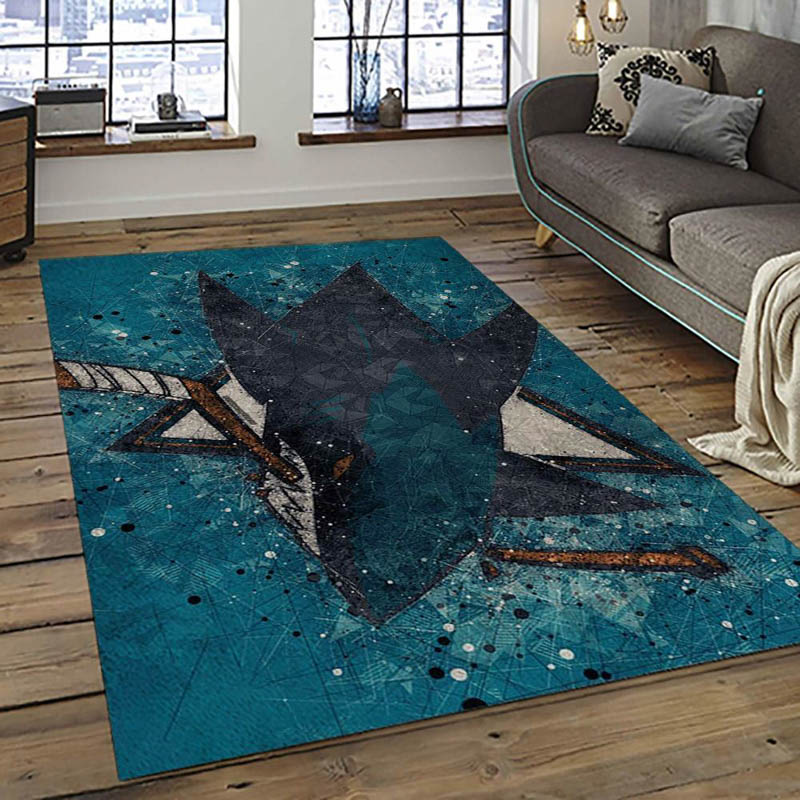 San Jose Sharks Rug San Jose Sharks Carpet Bathroom Rug Outdoor Rugs