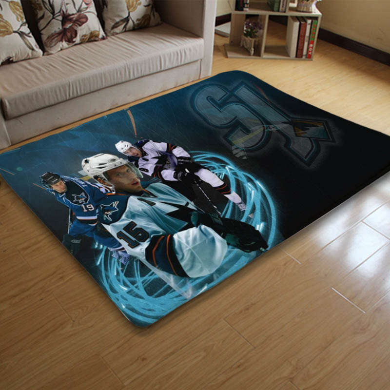 San Jose Sharks Rug San Jose Sharks Carpet Bedroom Rug Outdoor Rug