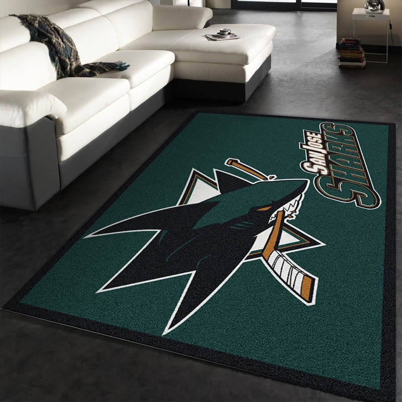 San Jose Sharks Rug San Jose Sharks Carpet Bedroom Rug Outdoor Rugs