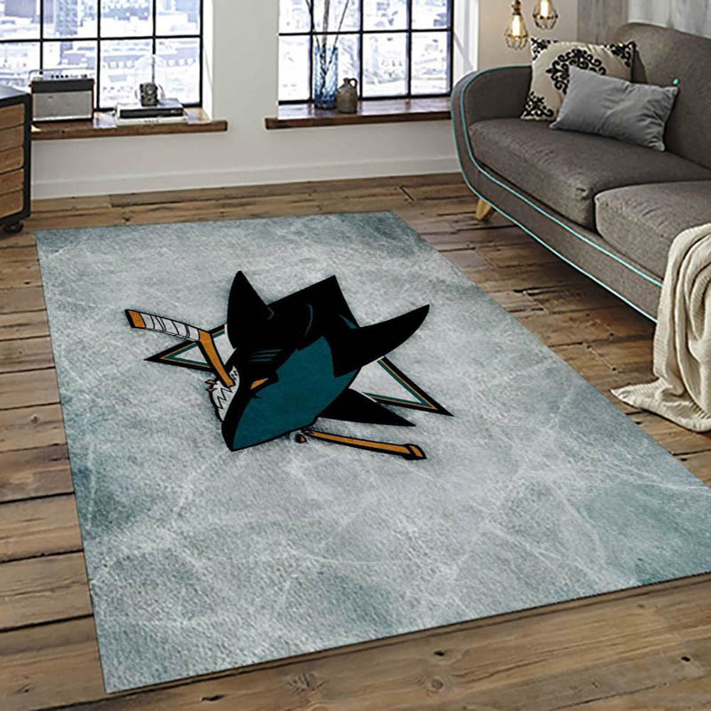 San Jose Sharks Rug San Jose Sharks Carpet Dining Room Rug Outdoor Rugs