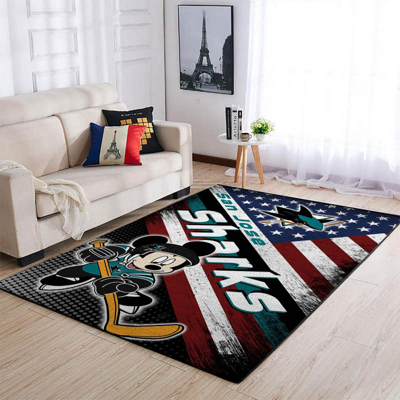 San Jose Sharks Rug San Jose Sharks Carpet Dining Room Rugs Indoor Rug